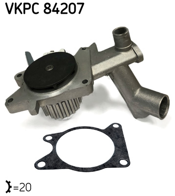 Vodné čerpadlo, chladenie motora SKF